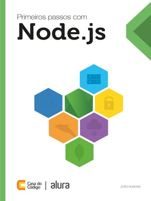 cover image of Primeiros passos com Node.js